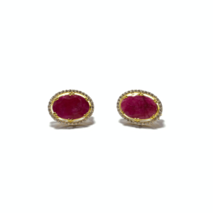 Ruby tops with zirconia